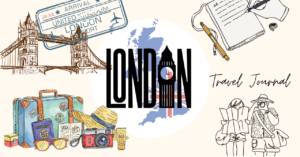 あんずともものすけ初めての海外旅行はロンドン